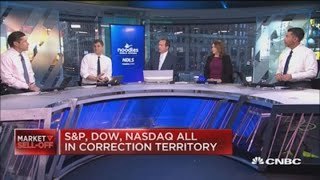 Dow drops 1100 points continues fastest 10 drop in history [upl. by Atinram]