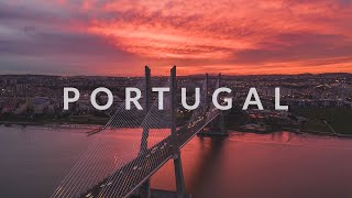 PORTUGAL  4K Drone [upl. by Refynnej]