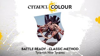 How to Paint Tyranids Hive Tyrants – Classic Method [upl. by Herwig]