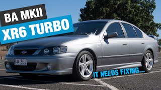 A Closer Look at my Ford BA Falcon Mk II XR6 Turbo Manual It Needs Fixing Already [upl. by Nebra]