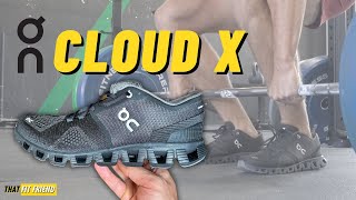 On Cloud X Training Shoe Review  Can You Lift In These [upl. by Anyr]