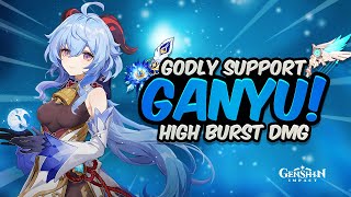 BEST CRYO SUPPORT Ganyu Burst Support Guide SubDPS  Full Build amp Showcase  Genshin Impact [upl. by Shaw902]