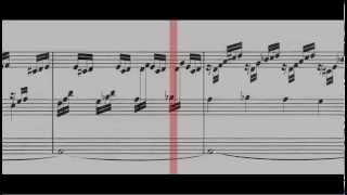 BWV 543 Prelude amp Fugue in A Minor Scrolling [upl. by Dearborn475]