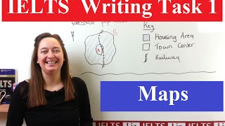 IELTS Writing Task 1 Map Vocabulary [upl. by Hanikas929]