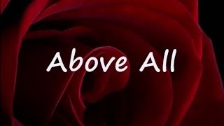 Above All  Michael W Smith With Lyrics [upl. by Adam]