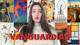 VANGUARDIAS ARTÍSTICAS CRONOLOGÍA y RESUMEN  ARTE CONTEMPORÁNEO [upl. by Orna]