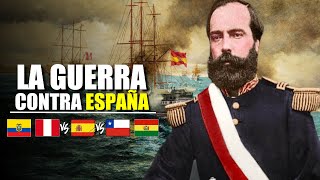 🔴La Guerra HispanoSudamericanaRESUMENGuerra España contra Peru y Chile 18651866 [upl. by Weiss]