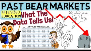 PAST BEAR MARKETS amp How To Profit From Them [upl. by Aicargatla]