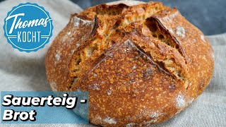 Das perfekte Brot backen  mit Sauerteig [upl. by Lobel909]