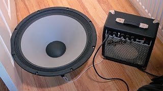 Guitar Speaker Test And Replacement [upl. by Gnivri779]