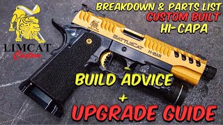 Custom HiCapa Build Breakdown  Lets Talk Airsoft The Airsoft Life 46 [upl. by Elyssa]