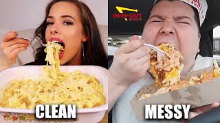 CLEAN VS MESSY MUKBANGERS [upl. by Shumway]