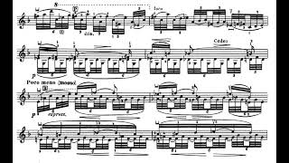 Ysaye  Sonata No 3 in D minor quotBalladequot Vengerov Score [upl. by Rashidi]