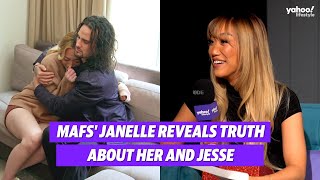 MAFS’ Janelle reveals truth about her relationship with Jesse  Yahoo Australia [upl. by Kcirdle]