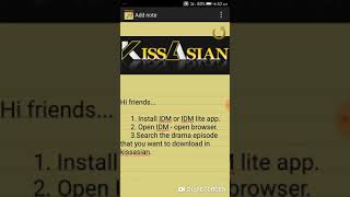 How to download dramas using KissAsian [upl. by Nowujalo309]