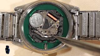 How to Remove amp Replace Watch Movements [upl. by Enaed]