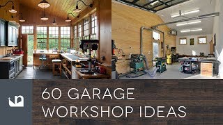 60 Garage Workshop Ideas [upl. by Eissirk]