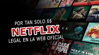 Como Suscribirse A Netflix  Tutorial Registrarse Y Crear Una Cuenta De Netflix En 2021 [upl. by Eneiluj]