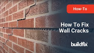 How To Fix Wall Cracks  Buildfix [upl. by Aimac]