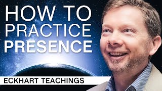 How To Practice Presence On A Daily Basis  Eckhart Tolle Teachings [upl. by Nerrat134]