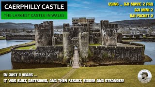 Caerphilly Castle  The Largest in Wales 2nd in Britain [upl. by Salocin]