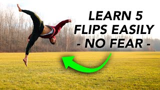 Learn 5 Easy Flips ASAP  How to Do Without Just Sending [upl. by Darwin693]