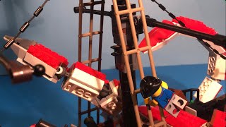 LEGO Pirates The Kraken stop motion [upl. by Noicpecnoc]