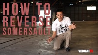 Learn How To Reverse Somersault  Beginning Breaking Tutorial [upl. by Aloin]