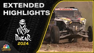 Stage 11  2024 Dakar Rally  EXTENDED HIGHLIGHTS  11824  Motorsports on NBC [upl. by Eneryc]