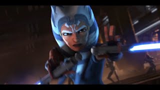 The Clone Wars Finale  Rex amp Ahsoka Escaping Order 66 HD [upl. by Aisenet]