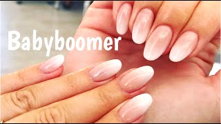 Tutoriel nail art 52  💍  Babyboomer Résine [upl. by Nirret]