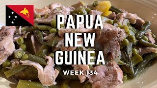 Second Spin Country 134 Papua New Guinea International Food [upl. by Christoforo]