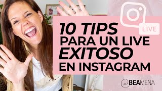 10 TIPS PARA UN LIVE EXITOSO EN INSTAGRAM INSTAGRAM LIVE [upl. by Ainaj]