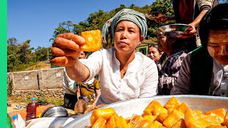 Myanmar RARE Street Food Tour Its Not What You Think [upl. by Johiah]