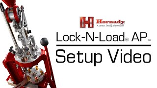 Hornady®  How to setup the LockNLoad® AP™ Reloading Press without Powder Through™ Expander [upl. by Allyce]