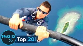 Top 20 Insane Bear Grylls Moments [upl. by Niamrej]