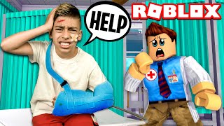 Ferran Ends up in The HOSPITAL in Roblox Brookhaven  Royalty Gaming [upl. by Alcott]