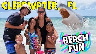 FUNnel Vision Fun  Clearwater Beach July 2014 FL Trip Part 1  Sand Key [upl. by Azile]