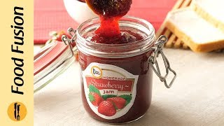 Strawberry Jam No Preservatives Recipe By Food Fusion [upl. by Mya311]