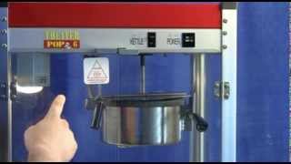 Popcorn Machine Instructions [upl. by Siurtemed]