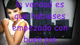 Chenoa  Cuando tú vas Lyrics CON LETRA [upl. by Annasoh692]