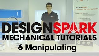 DesignSpark Mechanical Training  6 Manipulating [upl. by Ahsinirt]