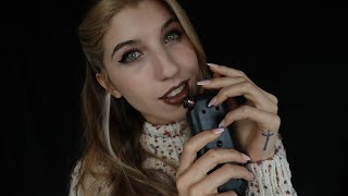 ASMR Pure Wet Mouth Sounds Tascam [upl. by Auqinahc]