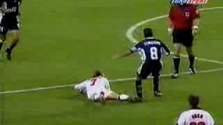 David Beckham vs Diego Simeone [upl. by Nyraf709]