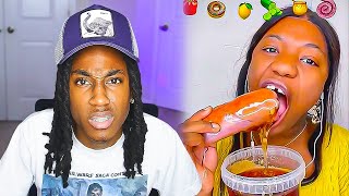 Tik Tok Mukbangs Are DISTURBING [upl. by Ahsenrat]