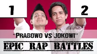 SkinnyIndonesian24  Prabowo vs Jokowi  Epic Rap Battles of Presidency [upl. by Lilli847]