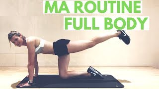 ROUTINE FULL BODY 30 min  sans matériel  by Lucile Woodward [upl. by Heyde410]