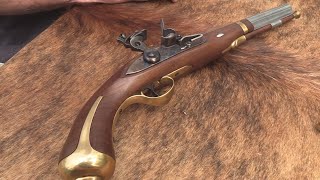 1805 Harpers Ferry Flintlock pistol [upl. by Ehtiaf990]