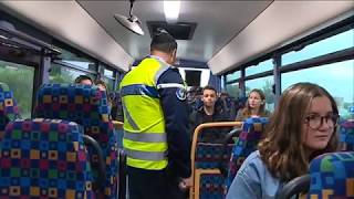 Opération de contrôles routiers aux abords des établissements scolaires [upl. by Beuthel865]