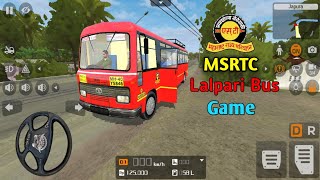 MSRTC Lalpari Bus GameMod games download for android  Bus Simulator Indonesia Android [upl. by Einnej]